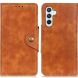 Чохол UniCase Vintage Wallet для Samsung Galaxy M14 (M146) - Brown (322913Z). Фото 1 з 8