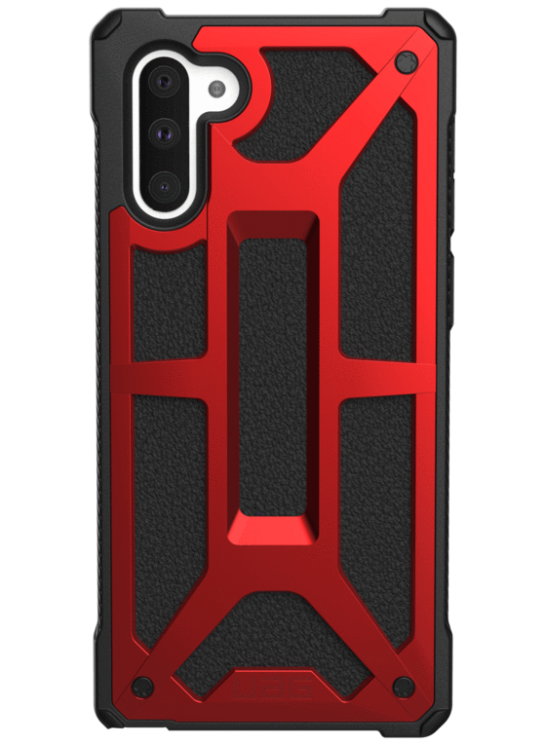 Чохол URBAN ARMOR GEAR (UAG) Monarch для Samsung Galaxy Note 10 (N970) - Crimson: фото 1 з 5