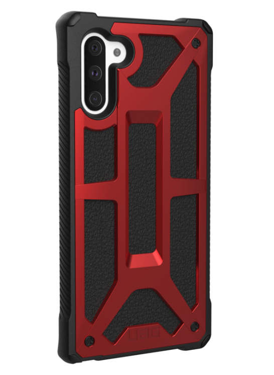 Чохол URBAN ARMOR GEAR (UAG) Monarch для Samsung Galaxy Note 10 (N970) - Crimson: фото 3 з 5