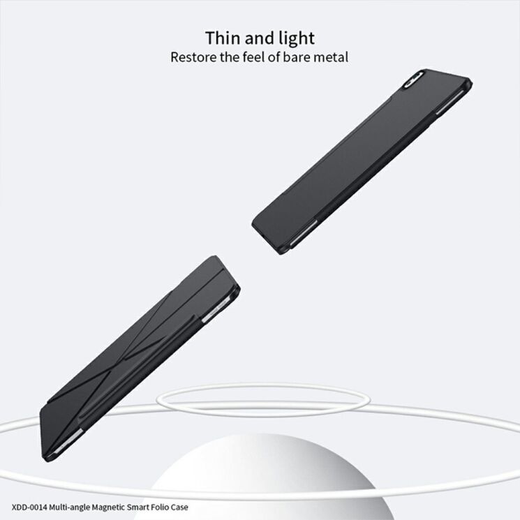 Чехол XUNDD Multi-Angle Stand для Apple iPad Air 4 / 5 10.9 (2020/2022) / Air 11 (2024) - Black: фото 6 из 6