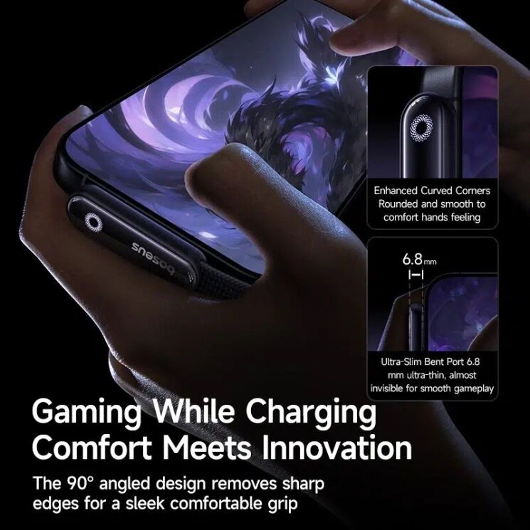 Кабель Baseus MVP 3 USB to Lightning (2.4A, 2m) P10382503121-01 - Black: фото 8 из 10