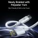 Кабель Baseus New Braided USB to Type-C (100W, 1m) E0426W01 - Black (896511B). Фото 5 из 7