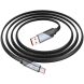 Кабель Hoco U119 USB to Type-C (5A, 1.2m) - Black (896158B). Фото 2 з 5