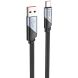 Кабель Hoco U119 USB to Type-C (5A, 1.2m) - Black (896158B). Фото 1 з 5