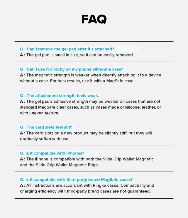 Кардхолдер Ringke Slide Grip Wallet Magnetic Edge (8800293855224) - Black: фото 17 з 17