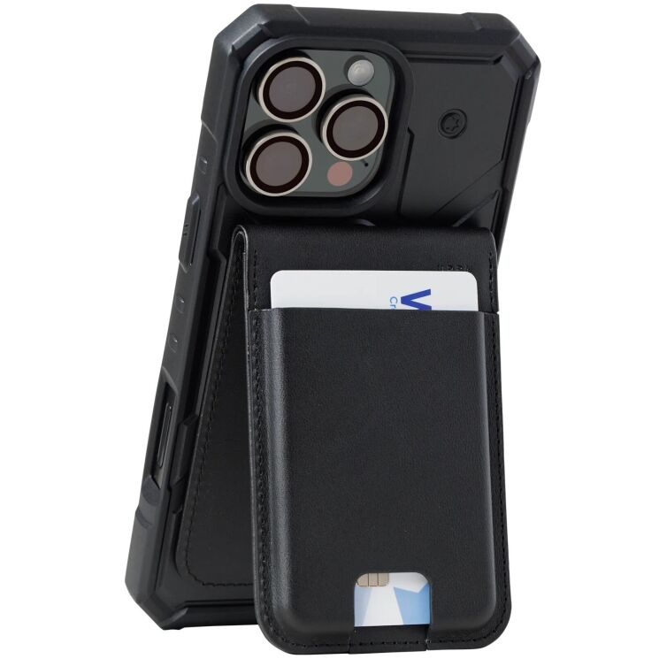 Кардхолдер URBAN ARMOR GEAR (UAG) Metropolis Vegan Leather (964445114040) - Black: фото 3 из 12