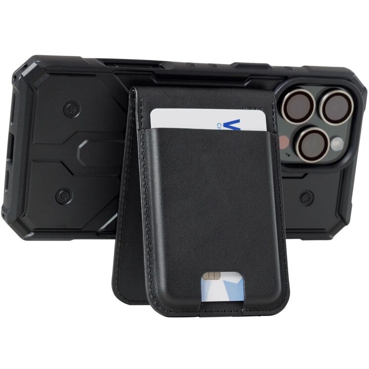 Кардхолдер URBAN ARMOR GEAR (UAG) Metropolis Vegan Leather (964445114040) - Black: фото 4 из 12