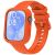 Комплект (чохол і ремінець) Deexe Silicone Set для Huawei Watch Fit 3 - Orange: фото 1 з 9
