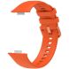 Комплект (чехол и ремешок) Deexe Silicone Set для Huawei Watch Fit 3 - Orange (357102O). Фото 4 из 9