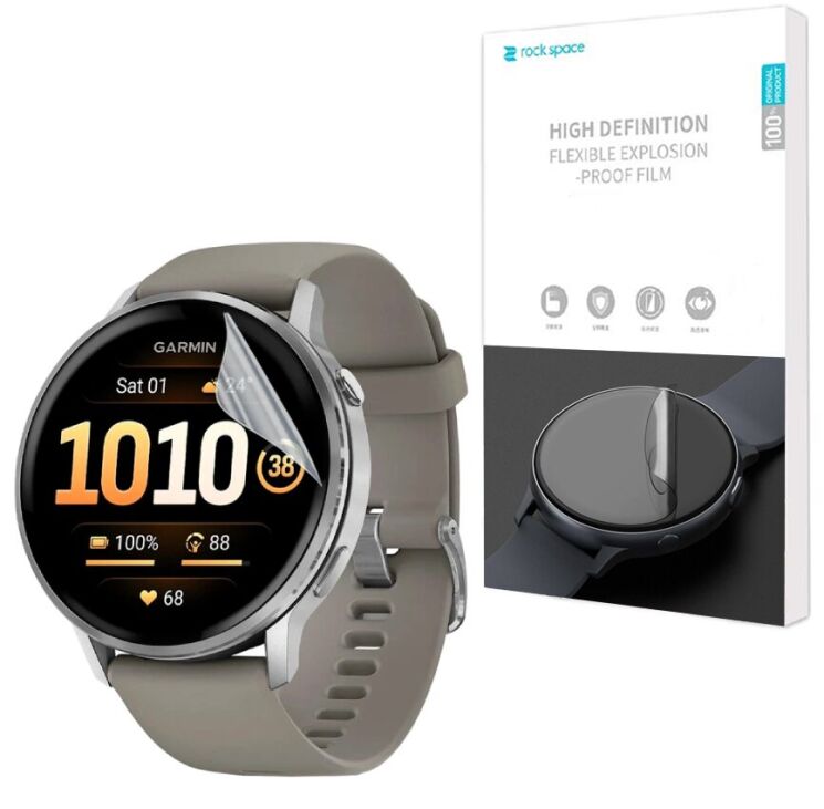 Комплект пленок (6шт) RockSpace Watch Film для Garmin Venu 4 (45mm) (362310) Комплект пленок (6шт) RockSpace Watch Film для Garmin Venu 4 (45mm): фото 1 из 6