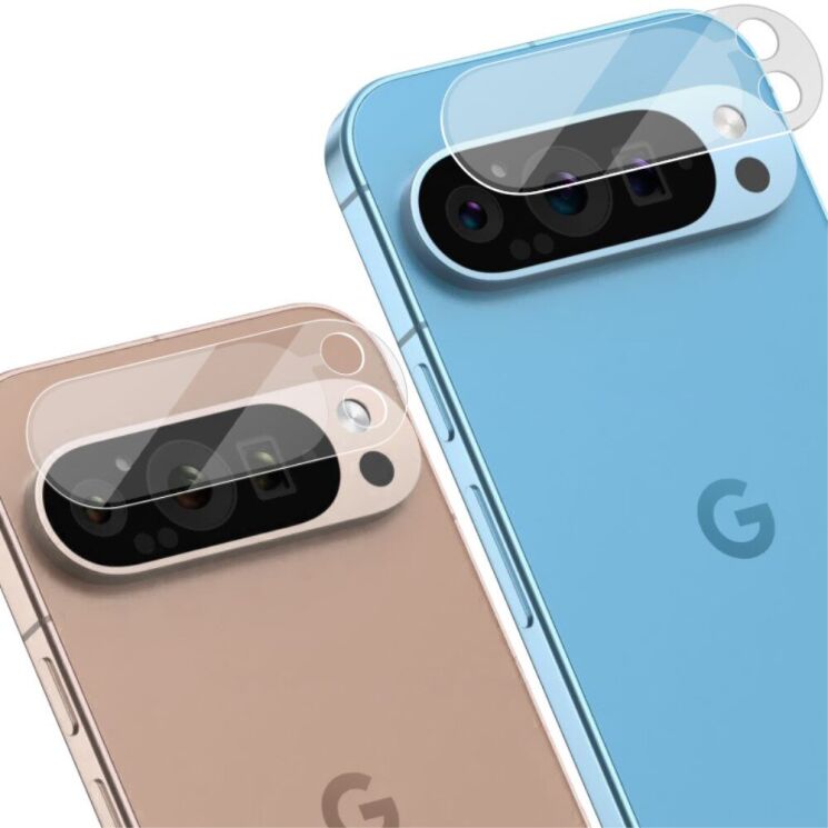Комплект захисних стекол IMAK Camera Lens Protector для Google Pixel 9 Pro: фото 2 из 13