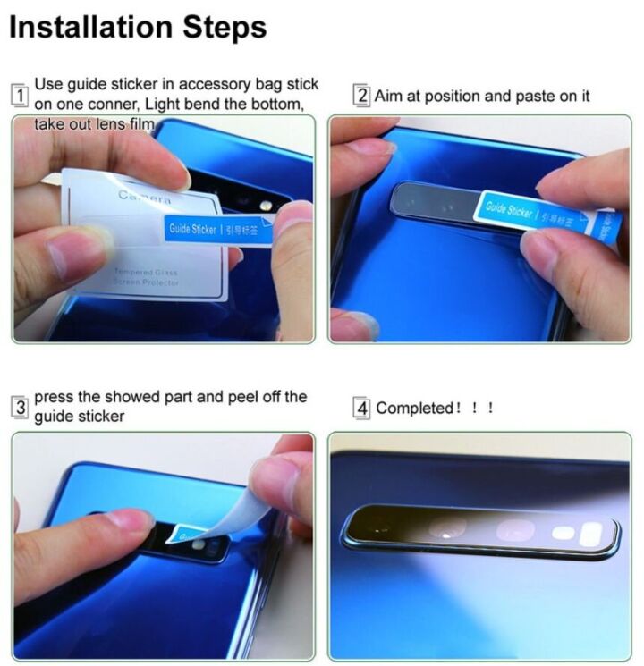 Комплект захисних стекол IMAK Camera Lens Protector для Honor Magic 7 Lite: фото 5 из 6