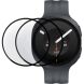 Комплект защитных пленок Deexe Protector Film для Samsung Galaxy Watch 9 (44mm) - Black (387103B). Фото 1 из 6