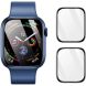 Комплект защитных пленок DUX DUCIS 3D Curved Screen для Apple Watch 10 46 mm - Black (364514B). Фото 1 из 11