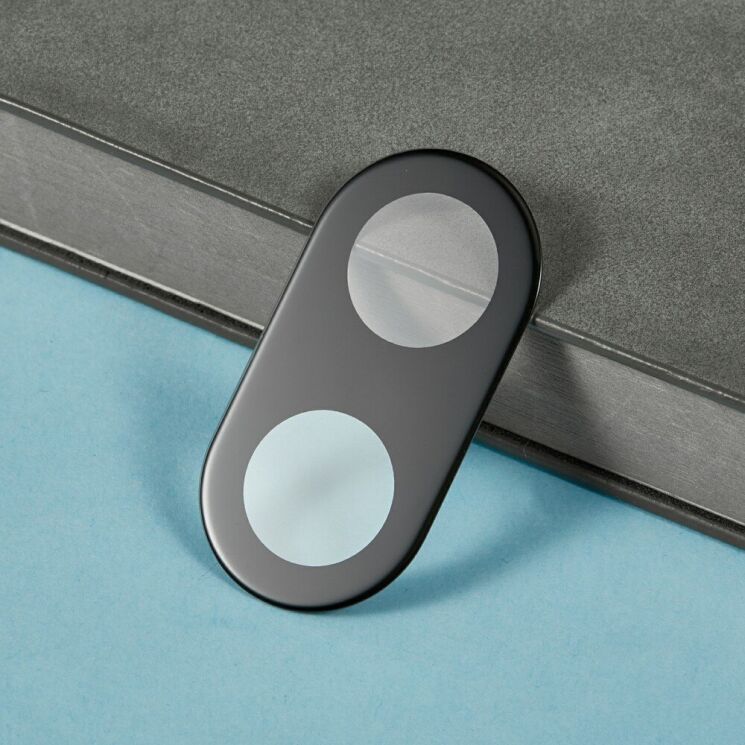Комплект защитных стекол на заднюю камеру Deexe Black Lens Protector для Xiaomi Redmi A5 - Black: фото 3 из 5