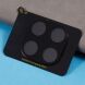 Комплект защитных стекол на заднюю камеру Deexe Black Lens Protector для Xiaomi Redmi Note 14 Pro 5G - Black (373135B). Фото 3 из 4