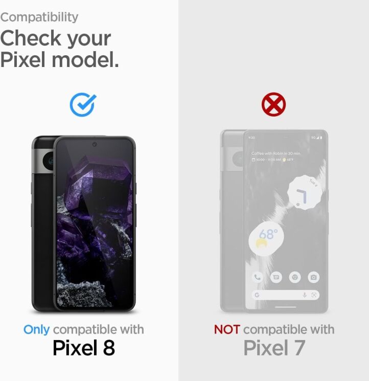 Комплект защитных стекол Spigen (SGP) GLAS.tR AlignMaster для Google Pixel 8: фото 6 из 12