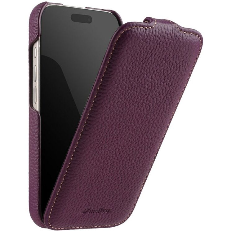 Шкіряний чохол MELKCO Jacka Type для iPhone 18 Pro Max - Purple (423868V) Шкіряний чохол MELKCO Jacka Type для iPhone 18 Pro Max - Purple: фото 3 з 5