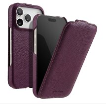 Шкіряний чохол MELKCO Jacka Type для iPhone 18 Pro Max - Purple: фото 1 з 5