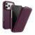 Шкіряний чохол MELKCO Jacka Type для iPhone 18 Pro Max - Purple: фото 1 з 5