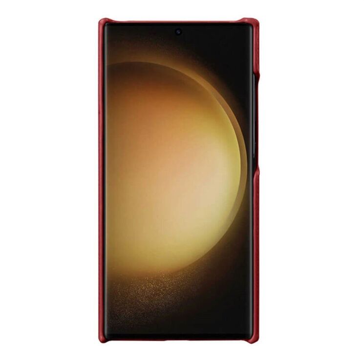 Кожаный чехол MELKCO Leather Case для Samsung Galaxy S25 Ultra (S938) - Red: фото 2 из 4