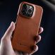 Кожаный чехол MELKCO Regal Snap для Apple iPhone 15 Pro - Brown (339545Z). Фото 6 из 8
