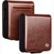 Шкіряний чохол QIALINO Classic Case (FF) для Samsung Galaxy Flip 8 - Brown (423523Z). Фото 1 з 12