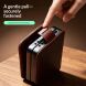 Шкіряний чохол QIALINO Classic Case (FF) для Samsung Galaxy Flip 8 - Brown (423523Z). Фото 11 з 12