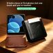 Шкіряний чохол QIALINO Classic Case (FF) для Samsung Galaxy Flip 8 - Brown (423523Z). Фото 8 з 12