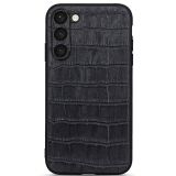 Шкіряний чохол UniCase Croco Skin для Samsung Galaxy S23 Plus - Black (317820B)