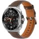 Шкіряний ремінець Deexe Classic для Samsung Galaxy Watch 8 (40/44mm) / 8 Classic - Dark Brown (384156DZ). Фото 2 з 5