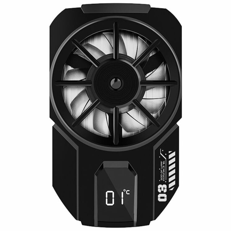 Кулер-вентилятор для смартфона MEMO Phone Cooler - Black: фото 2 з 18