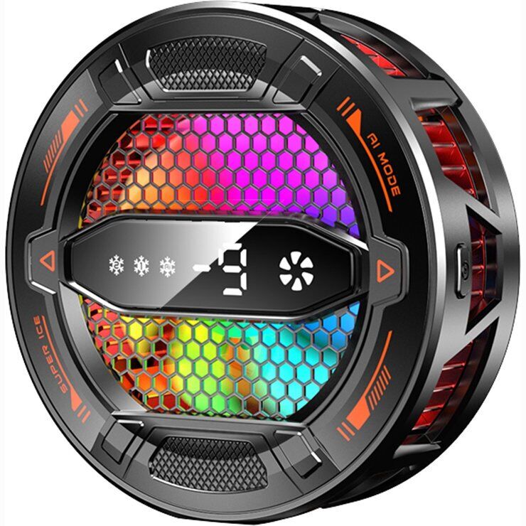 Кулер-вентилятор для смартфона Reframe K31 Magnetic AI Cooler - Black: фото 5 из 21