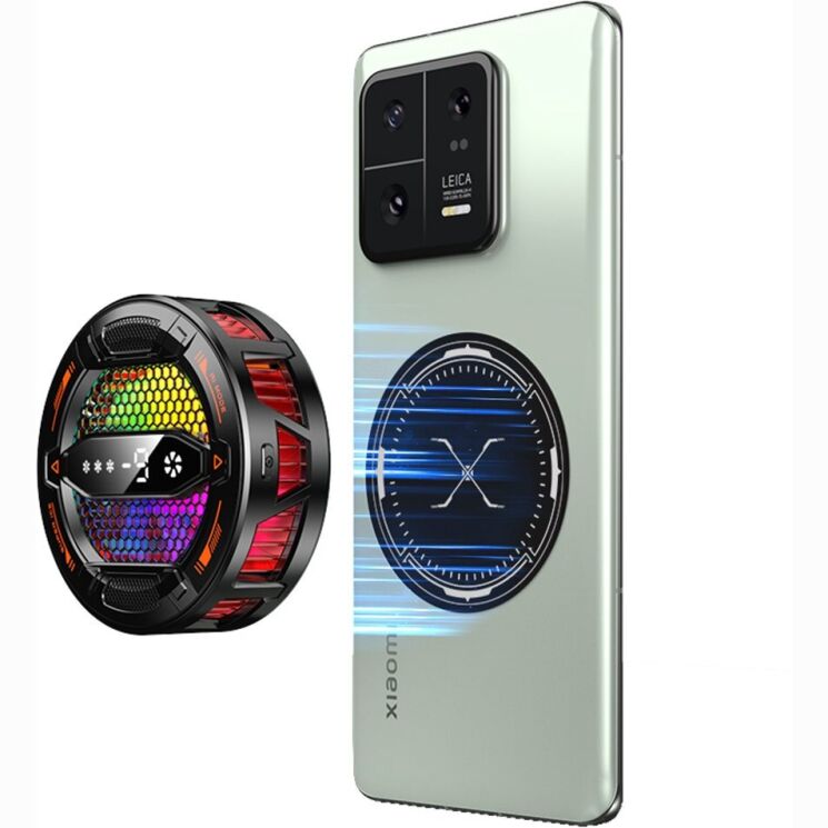 Кулер-вентилятор для смартфона Reframe K31 Magnetic AI Cooler - Black: фото 7 из 21