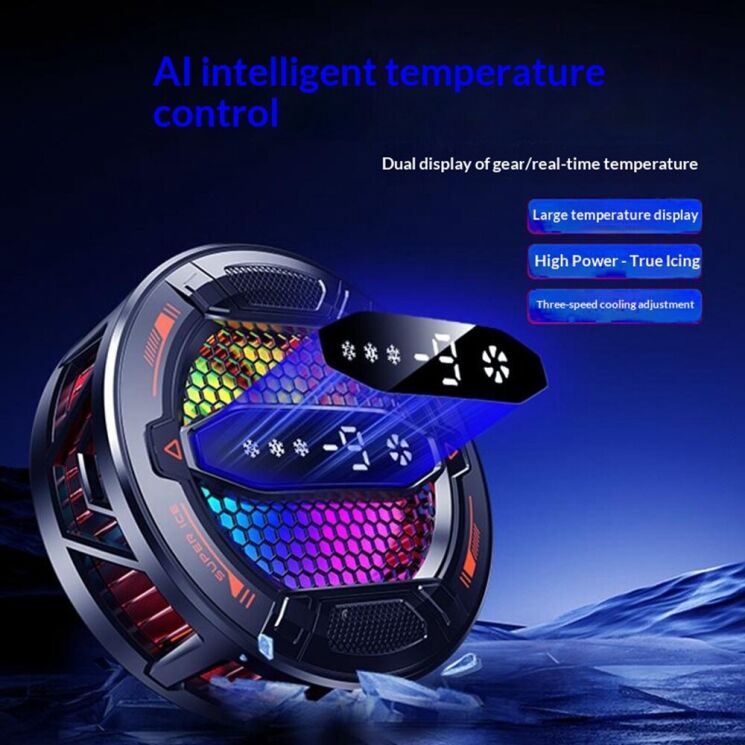 Кулер-вентилятор для смартфона Reframe K31 Magnetic AI Cooler - Black: фото 13 из 21