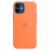 Оригинальный чехол MagSafe Silicone Case для Apple iPhone 12 mini (MHKN3ZE/A) - Kumquat: фото 1 из 6