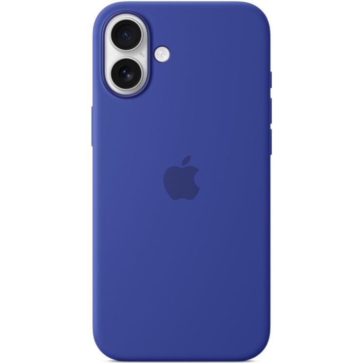 Оригинальный чехол Silicone Case with MagSafe для Apple iPhone 16 Plus (MYYF3) - Ultramarine: фото 1 из 6