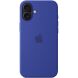 Оригинальный чехол Silicone Case with MagSafe для Apple iPhone 16 Plus (MYYF3) - Ultramarine (360693L). Фото 5 из 6