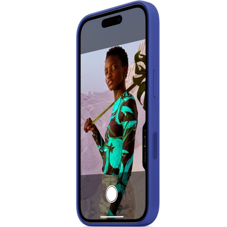 Оригинальный чехол Silicone Case with MagSafe для Apple iPhone 16 Plus (MYYF3) - Ultramarine: фото 6 из 6