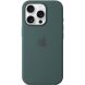 Оригинальный чехол Silicone Case with MagSafe для Apple iPhone 16 Pro (MYYR3) - Lake Green (366254G). Фото 3 из 5