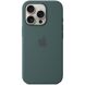 Оригинальный чехол Silicone Case with MagSafe для Apple iPhone 16 Pro (MYYR3) - Lake Green (366254G). Фото 1 из 5