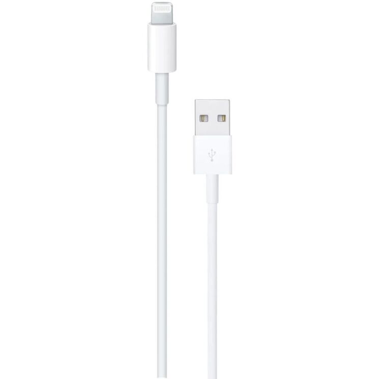 Оригінальний кабель Apple USB to Lightning (1m) MUQW3ZM/A - White: фото 2 з 4