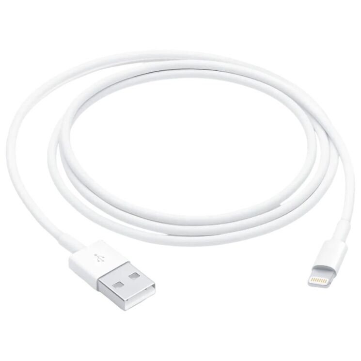 Оригінальний кабель Apple USB to Lightning (1m) MUQW3ZM/A - White: фото 1 з 4
