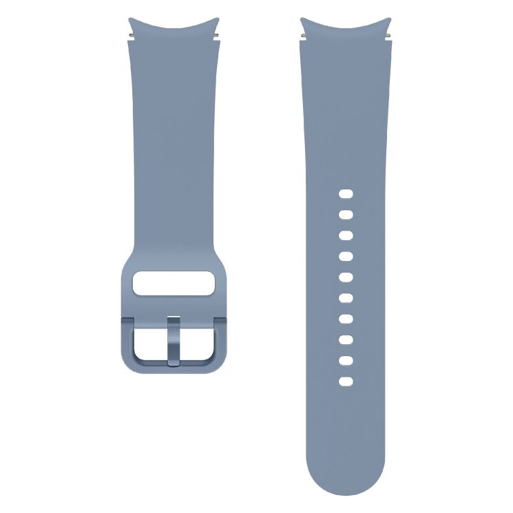 Оригінальний ремінець Sport Band (Size S M) для Samsung Galaxy Watch 4 / 4 Classic / 5 / 5 Pro / 6 / 6 Classic / 7 / FE (ET-SFR90SLEGEU) - Blue: фото 1 з 3