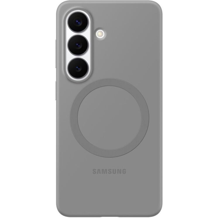 Оригинальный силиконовый чехол Silicone Magnet для Samsung Galaxy S26 (S942) EF-ES942CJEGWW - Gray: фото 1 из 5