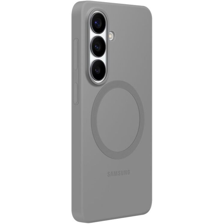 Оригинальный силиконовый чехол Silicone Magnet для Samsung Galaxy S26 (S942) EF-ES942CJEGWW - Gray: фото 3 из 5