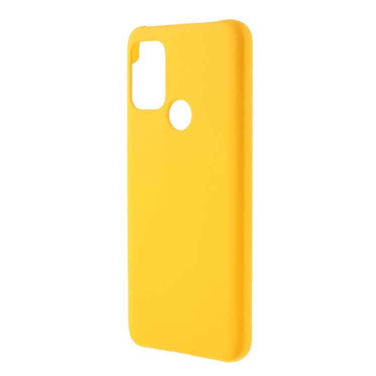 Пластиковий чохол Deexe Hard Shell для Motorola Moto G10 / Moto G20 / Moto G30 - Yellow: фото 2 з 7