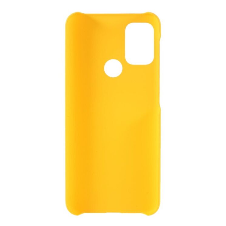 Пластиковий чохол Deexe Hard Shell для Motorola Moto G10 / Moto G20 / Moto G30 - Yellow: фото 3 з 7
