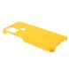 Пластиковий чохол Deexe Hard Shell для Motorola Moto G10 / Moto G20 / Moto G30 - Yellow (278017Y). Фото 4 з 7