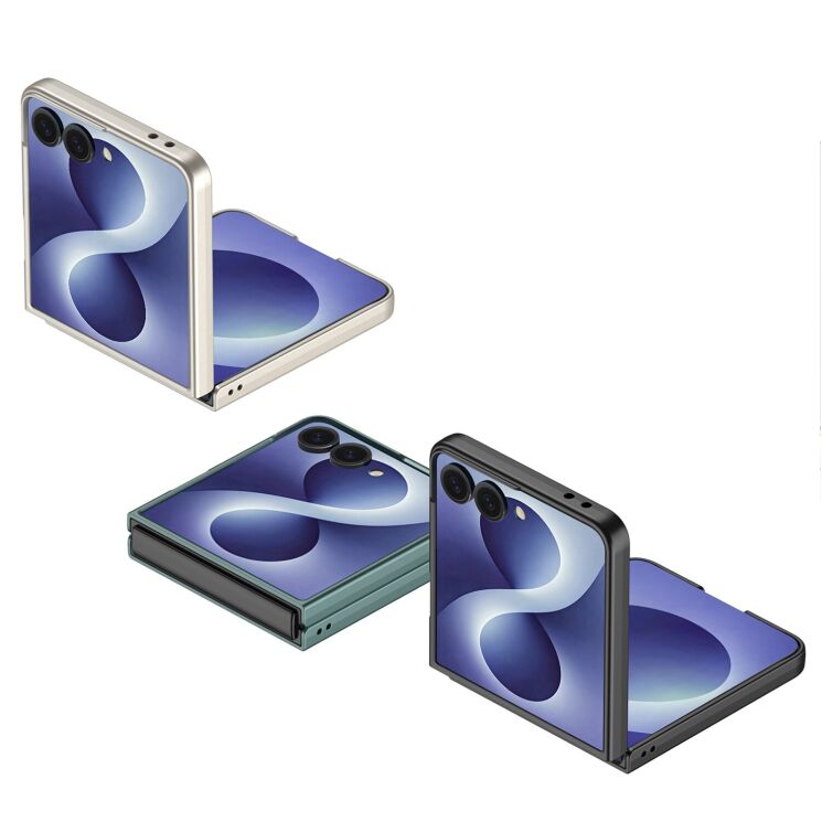 Пластиковий чохол GKK Hard Shell (FF) для Samsung Galaxy Flip 8 - Grey (423530H) Пластиковий чохол GKK Hard Shell (FF) для Samsung Galaxy Flip 8 - Grey: фото 8 з 9